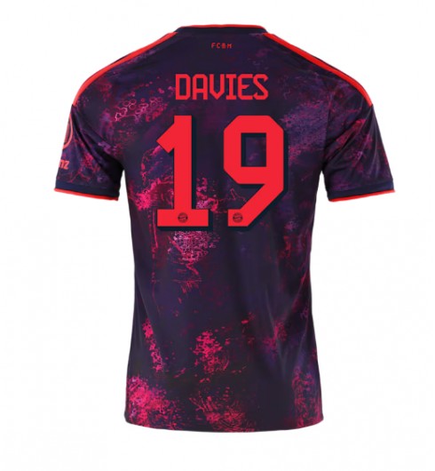 Bayern Munich Alphonso Davies #19 Alternativní Dres 2026-27 Krátký Rukáv Bayern Munich Alphonso Davies #19 Alternativní Dres 2026-27 Krátký Rukáv